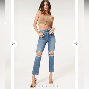 Good American “good vintage” jeans size 10/30